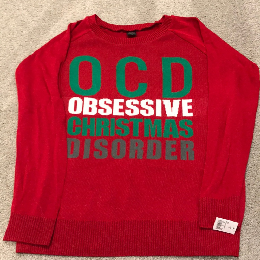 COPY - Target OCD Christmas sweater XL
